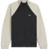 Sweatshirt mit Kontrastpaspel aus Baumwollmischung