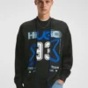 Sweatshirt mit Lagen-Effekt aus Baumwollfrottee