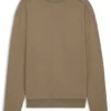 Sweatshirt mit Logo an der Schulter aus Baumwollfrottee