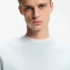 Sweatshirt mit Logo-Etikett aus einer Baumwollmischung