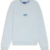 Sweatshirt mit Logo-Etikett aus einer Baumwollmischung