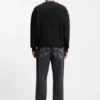 Sweatshirt mit Logo-Motiv aus Baumwollfrottee