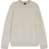 Sweatshirt mit Logo-Patch aus Baumwollfrottee