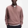 Sweatshirt mit Logo-Print aus Baumwollfrottee