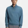 Sweatshirt mit Logo-Print aus Baumwollfrottee
