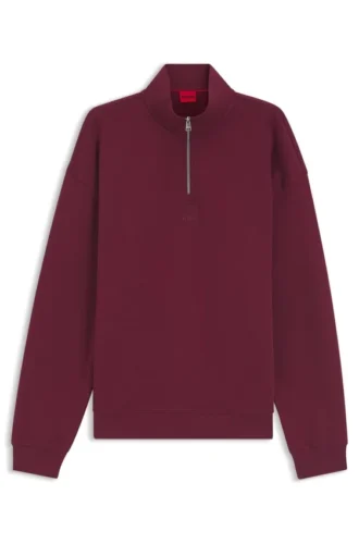 Sweatshirt mit Logo-Print aus Baumwollfrottee
