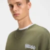 Sweatshirt mit Logo-Print aus Baumwollfrottee Sweatshirt mit Logo-Print aus Baumwollfrottee