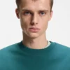 Sweatshirt mit Logo-Print aus Baumwollfrottee
