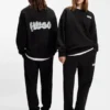 Sweatshirt mit Logo-Print aus Baumwollfrottee Sweatshirt mit Logo-Print aus Baumwollfrottee
