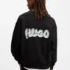 Sweatshirt mit Logo-Print aus Baumwollfrottee Sweatshirt mit Logo-Print aus Baumwollfrottee