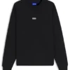 Sweatshirt mit Logo-Print aus Baumwollfrottee
