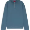 Sweatshirt mit Logo-Print aus Baumwollfrottee
