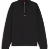 Sweatshirt mit Logo-Print aus Baumwollfrottee