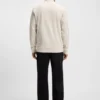 Sweatshirt mit Reißverschluss aus Baumwollmischung Sweatshirt mit Reißverschluss aus Baumwollmischung
