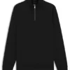 Sweatshirt mit Reißverschluss aus Baumwollmischung Sweatshirt mit Reißverschluss aus Baumwollmischung