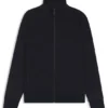 Sweatshirt mit Reißverschluss aus merzerisiertem Stretch-Baumwollpiqué Sweatshirt mit Reißverschluss aus merzerisiertem Stretch-Baumwollpiqué