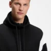 Sweatshirt mit Reißverschluss in Regular-Fit aus Spacer-Piqué
