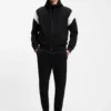 Sweatshirt mit Reißverschluss in Regular-Fit aus Spacer-Piqué