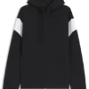 Sweatshirt mit Reißverschluss in Regular-Fit aus Spacer-Piqué
