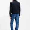 Sweatshirt mit Reißverschluss und wattierter Vorderseite Sweatshirt mit Reißverschluss und wattierter Vorderseite