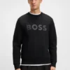 Sweatshirt mit Sandwich-Logo aus Stretch-Baumwolle