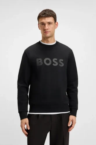 Sweatshirt mit Sandwich-Logo aus Stretch-Baumwolle