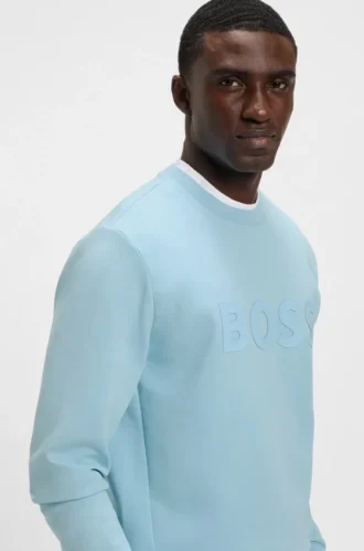 Sweatshirt mit Sandwich-Logo aus Stretch-Baumwolle