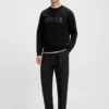 Sweatshirt mit Sandwich-Logo aus Stretch-Baumwolle