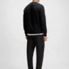 Sweatshirt mit Sandwich-Logo aus Stretch-Baumwolle