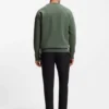 Sweatshirt mit Sandwich-Logo aus Stretch-Baumwolle