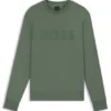 Sweatshirt mit Sandwich-Logo aus Stretch-Baumwolle