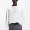 Sweatshirt mit Tiermotiv aus Baumwollfrottee