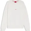 Sweatshirt mit Tiermotiv aus Baumwollfrottee