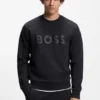Sweatshirt mit tonigem Logo aus Stretch-Baumwolle