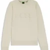Sweatshirt mit tonigem Logo aus Stretch-Baumwolle