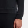 Sweatshirt mit Waffelstruktur aus einer Baumwollmischung