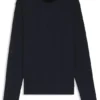 Sweatshirt mit Waffelstruktur aus einer Baumwollmischung