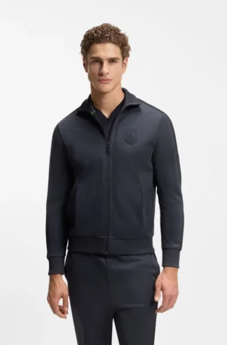 Sweatshirt mit Wappenlogo in lockerer Passform