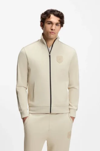 Sweatshirt mit Wappenlogo in lockerer Passform