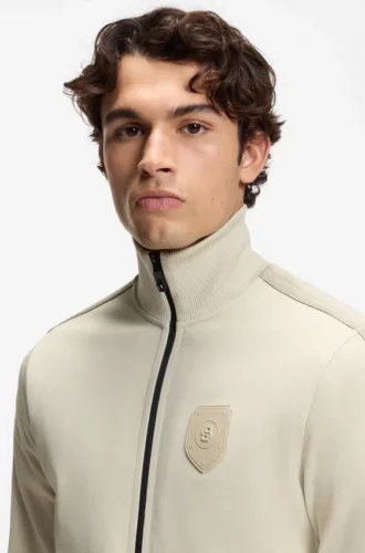 Sweatshirt mit Wappenlogo in lockerer Passform