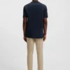 T-Shirt aus Baumwoll-Seide mit Prince-of-Wales-Karomuster T-Shirt aus Baumwoll-Seide mit Prince-of-Wales-Karomuster