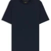 T-Shirt aus Baumwoll-Seide mit Prince-of-Wales-Karomuster T-Shirt aus Baumwoll-Seide mit Prince-of-Wales-Karomuster