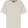T-Shirt aus Baumwoll-Seide mit reichhaltiger Struktur T-Shirt aus Baumwoll-Seide mit reichhaltiger Struktur