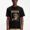 T-Shirt aus Baumwolle in lockerer Passform mit Fußballmotiv