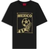 T-Shirt aus Baumwolle in lockerer Passform mit Fußballmotiv