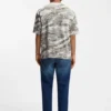 T-Shirt aus Baumwolle mit Camouflage-Jacquard T-Shirt aus Baumwolle mit Camouflage-Jacquard