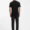 T-Shirt aus Baumwolle mit geometrischem Jacquard