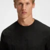 T-Shirt aus Baumwolle mit Jacquard-Muster T-Shirt aus Baumwolle mit Jacquard-Muster
