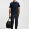 T-Shirt aus Baumwolle mit Jacquard-Muster T-Shirt aus Baumwolle mit Jacquard-Muster