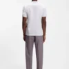 T-Shirt aus Baumwolle mit Jacquard-Muster